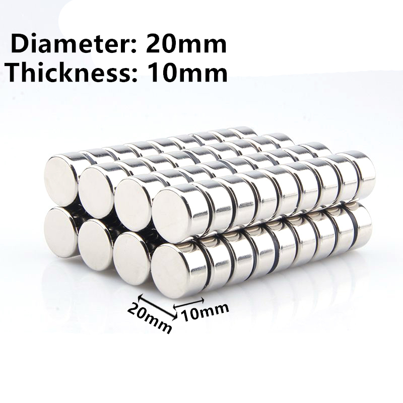 Art And Craft Science - 20x10 Starke Magnethaken Runde Kühlschrankmagnete für