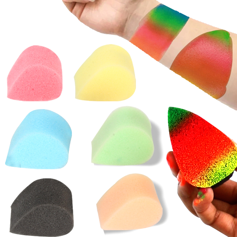 Art Craft For Toddlers - 10PCS Blütenblatt Form Gesicht Farbe Schwämme