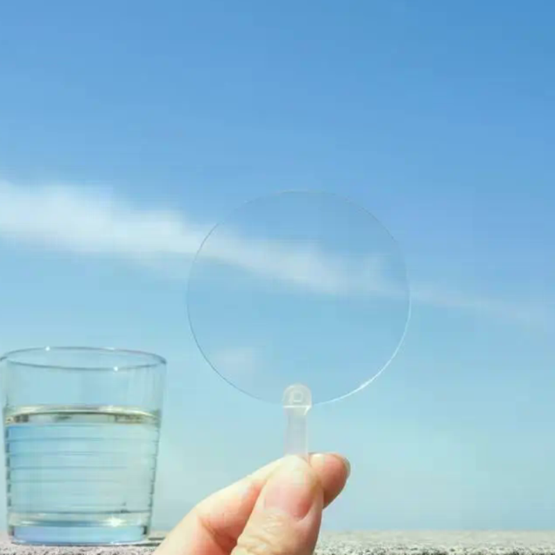 Art Craft For Toddlers - 50 Stück 5cm Mini Transparente Blanko-Fächer