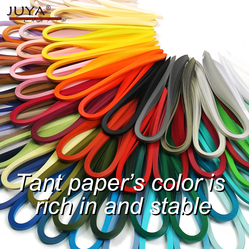 Quilling Paper Strips - JUYA Tant Papierquilling-Set mit 96 Einzelfarben,