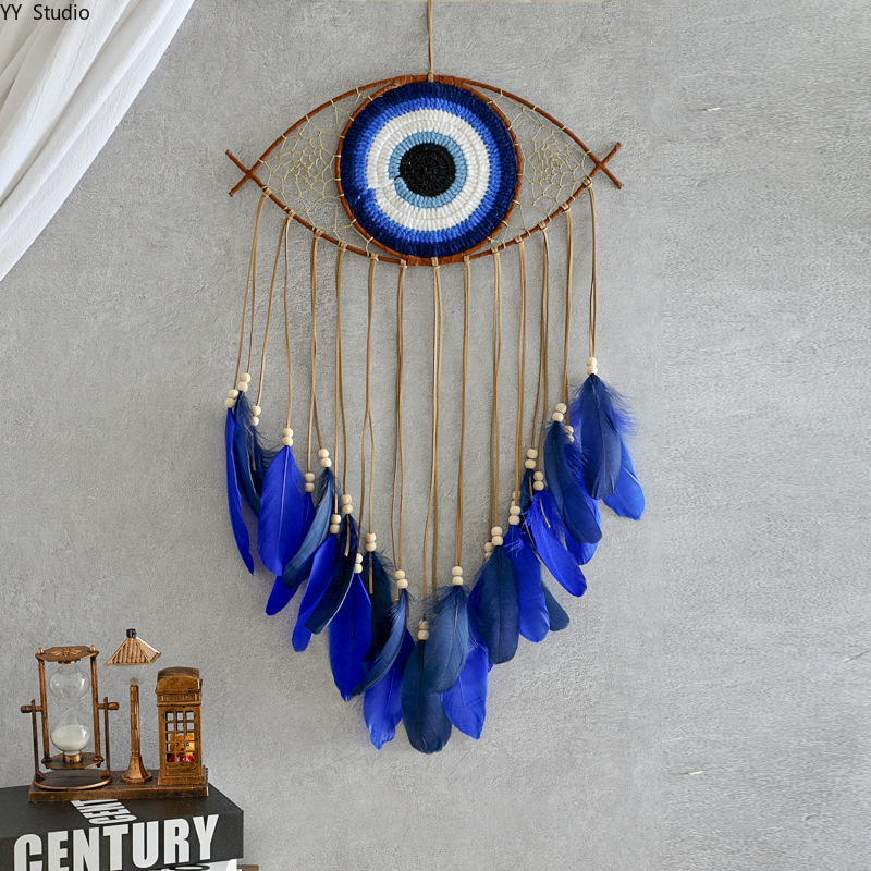 Art Craft & Architecture - Kreative handgefertigte Teufelsaugen-Wandbehänge, Heimdekoration, Wohnzimmer-Wandbehänge, Kunsthandwerk,