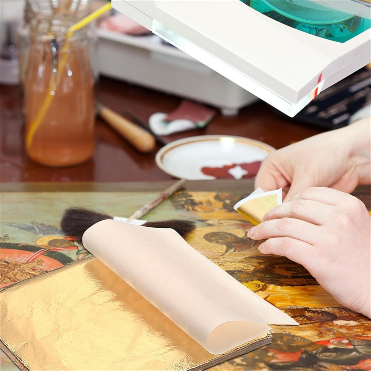 Art X Craft - 200 Stück Kunstblätter für Kunst, Handwerk