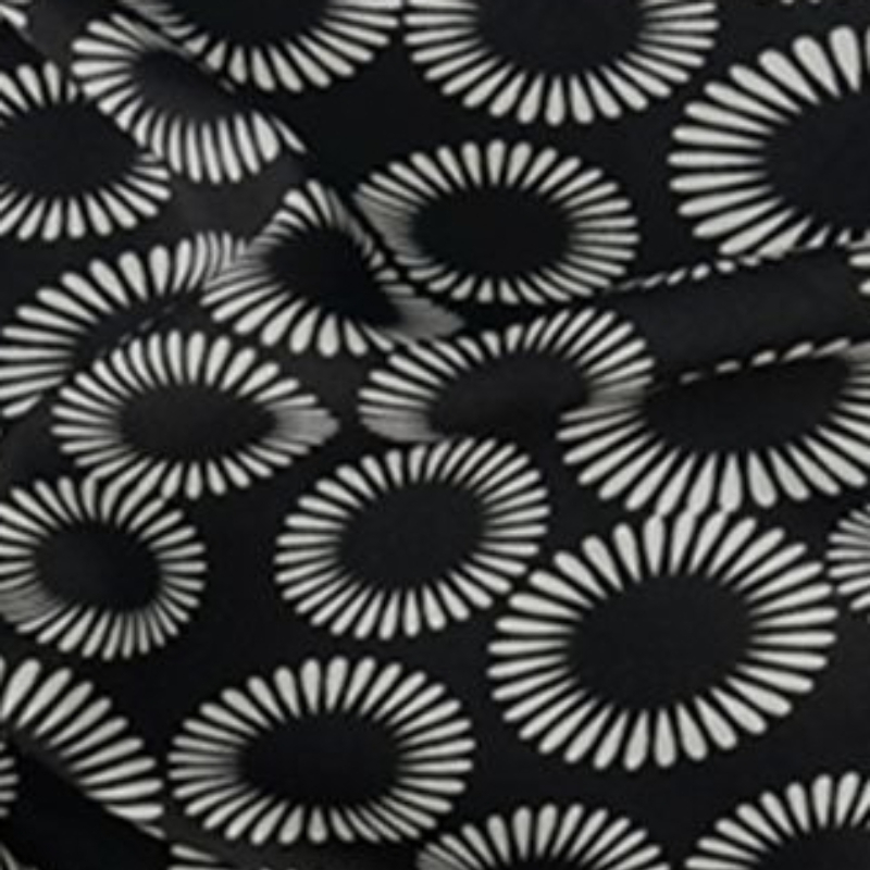 Art X Craft - L100cm x B150cm schwarze Vorhänge Stoff