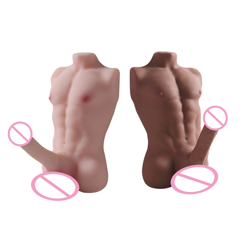 Art Craft For Adults - ChicMeet Hochwertiger Dildo Anal-Einführbarer Erwachsenen-Sexspielzeug Torso-Puppe