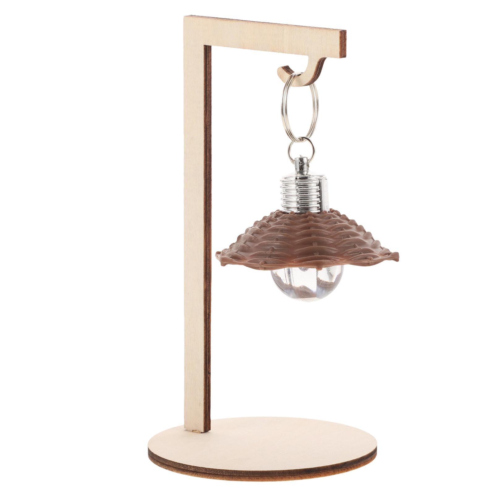 Art Craft & Architecture - Kreatives Holz-Schreibtischlampen-Set DIY Tischleuchte Polymer Clay
