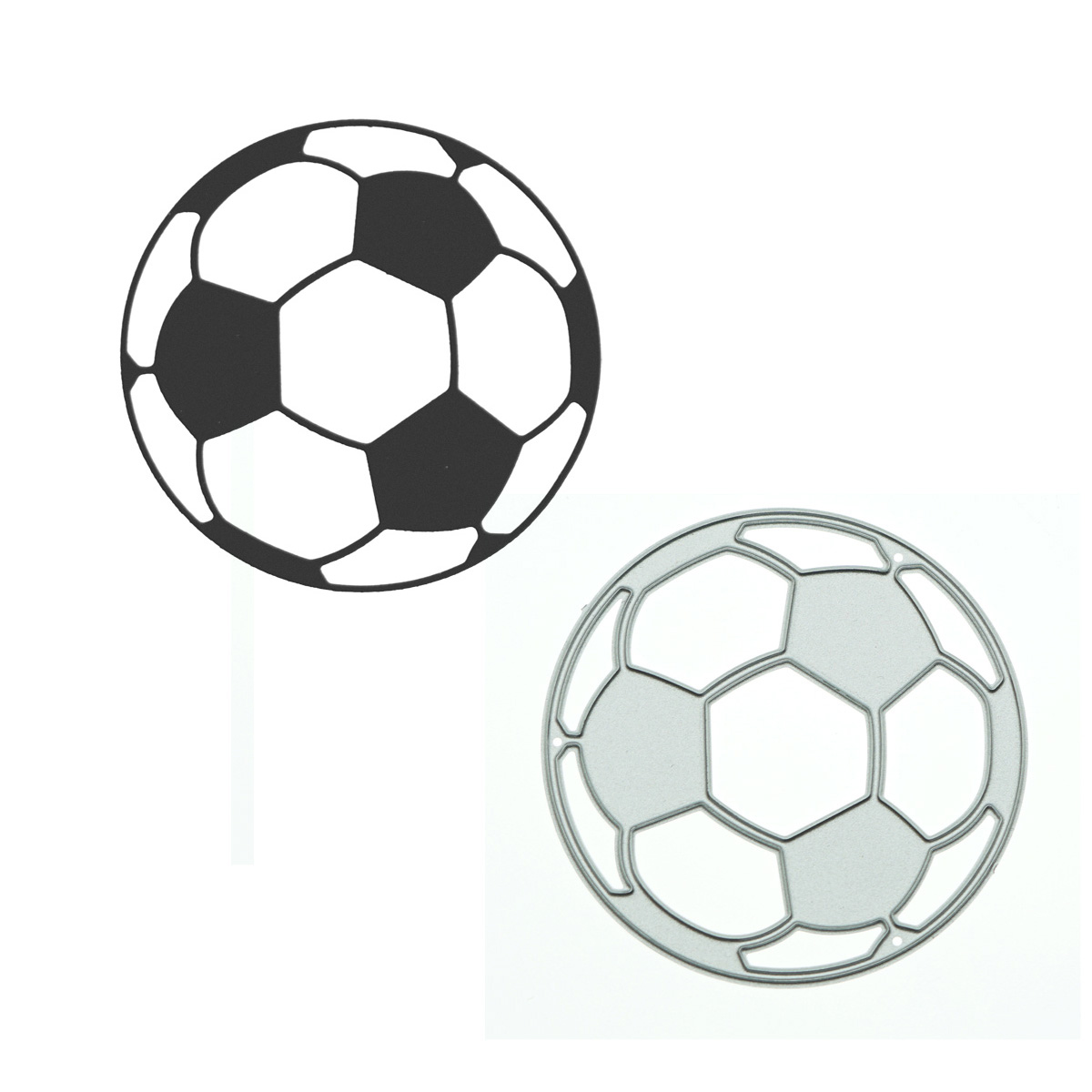 Art And Craft Photos - Ball Fußball Muster Stanzformen Scrapbooking Diy