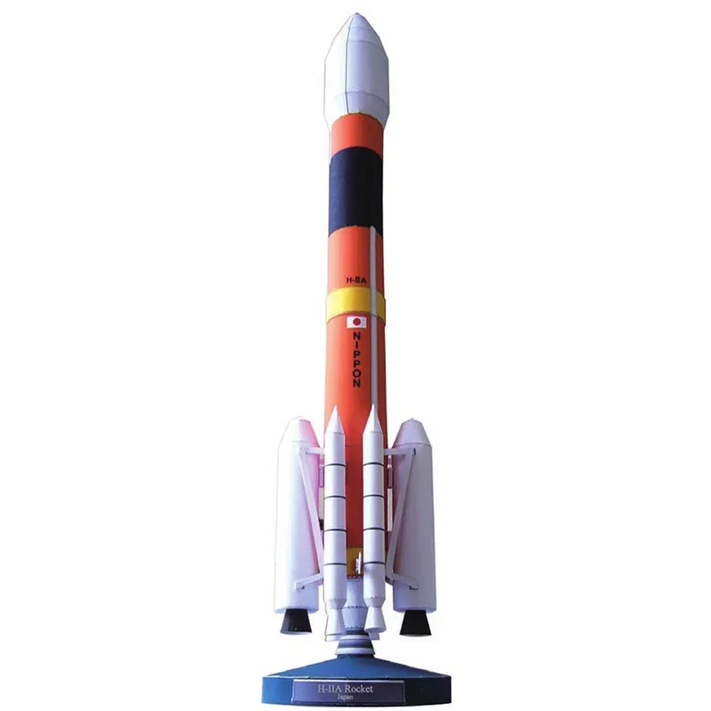 Art And Craft Rocket - Japan H-2A Rakete Raum Origami Kunst