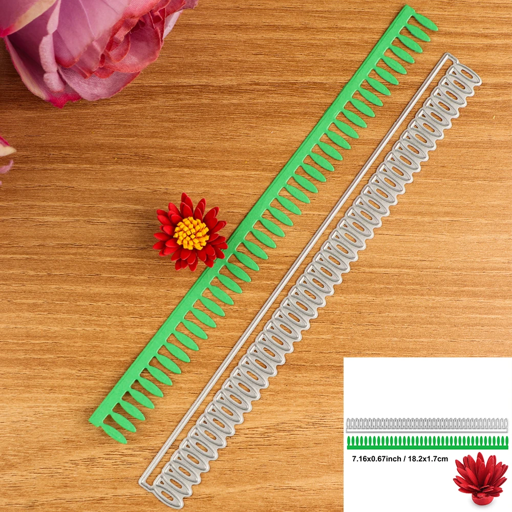 Quilling Paper Strips - 3D-Spiral-Blumen-Stanzformen, Blütenblatt-Quilling-Streifen für DIY Scrapbooking, dekoratives