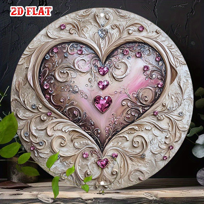 Herzförmige Eisen-Wandkunst mi – Art X Craft Bewertung und Preis
