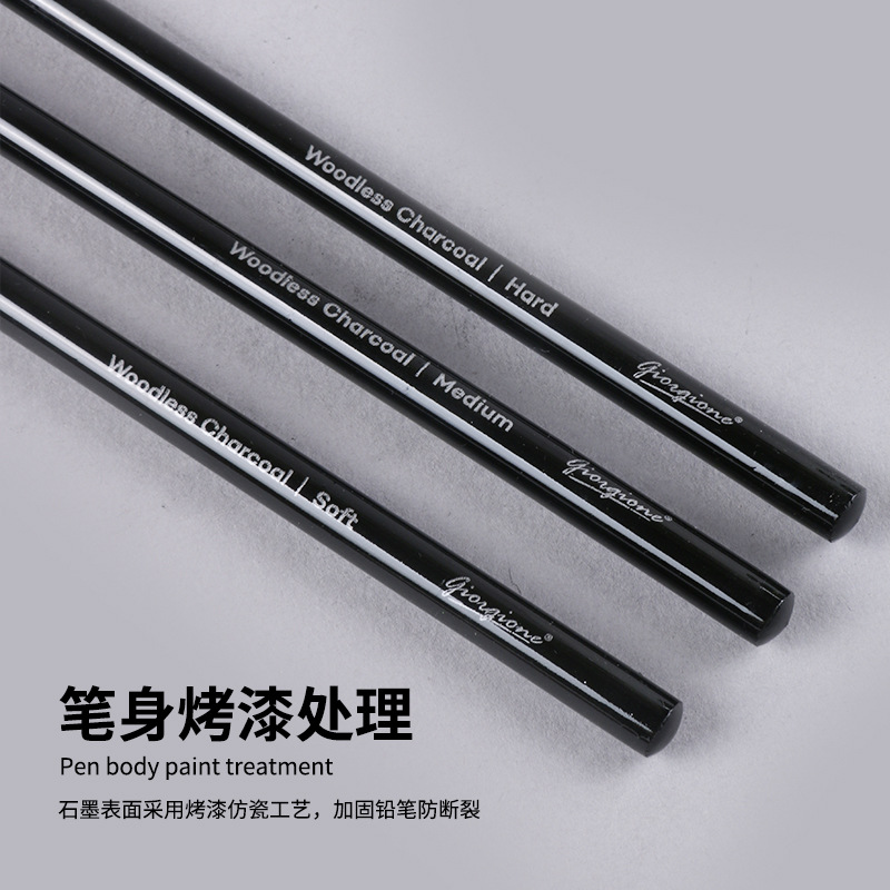 Holzfreies Graphit-Skizzenkohl – Sketching Charcoal Set Bewertung und Preis
