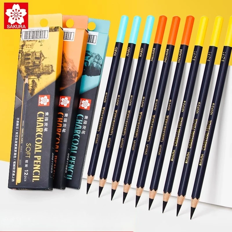 SAKURA Holzkohle-Bleistift zum – Sketching Charcoal Set Bewertung und Preis