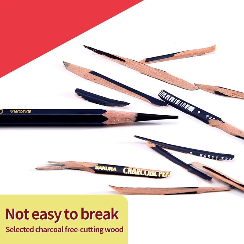 SAKURA Holzkohle-Bleistift zum – Sketching Charcoal Set Bewertung und Preis