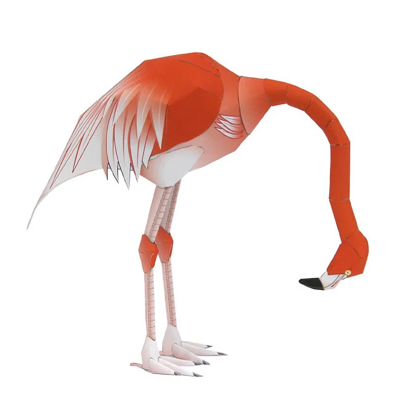 Karibik Flamingo Falten Drei V – Art Craft With Cardboard Bewertung und Preis