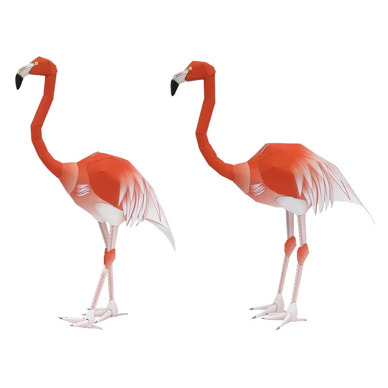 Karibik Flamingo Falten Drei V – Art Craft With Cardboard Bewertung und Preis
