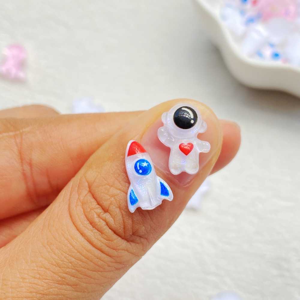 50 Stück Harz Cartoon Mini glä – Art And Craft Rocket Bewertung und Preis