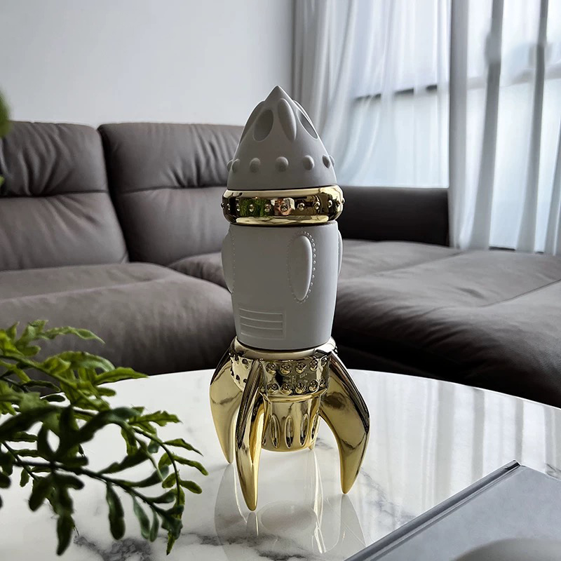 Weltraumraketen-Ornamente, kre – Art And Craft Rocket Bewertung und Preis