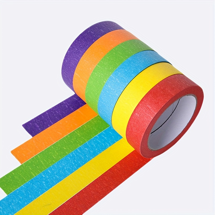 6 Rollen farbiges Abdeckband,  – Art X Craft Bewertung und Preis