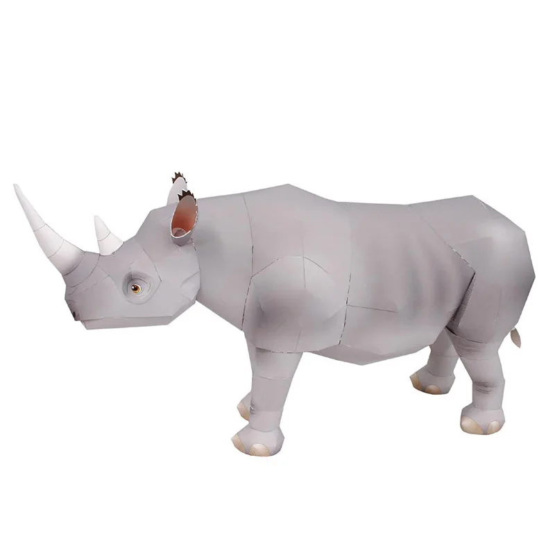 Nashorn, hakenförmig, handgefe – Art Craft With Cardboard Bewertung und Preis