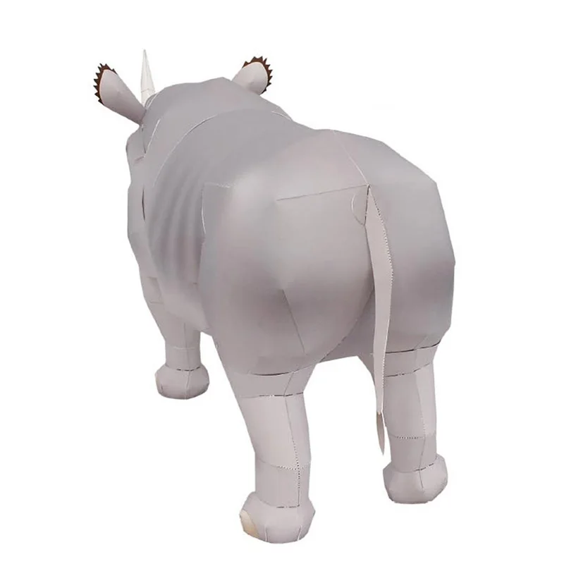 Nashorn, hakenförmig, handgefe – Art Craft With Cardboard Bewertung und Preis