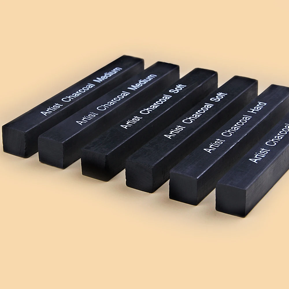 6-teiliges Skizzen-Holzkohlest – Sketching Charcoal Set Bewertung und Preis