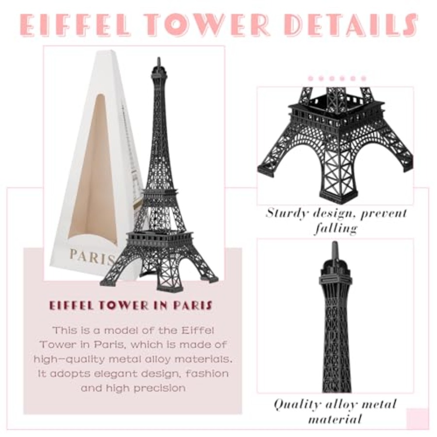 6 Stück 15'' Eiffelturm-Statue – Art Craft & Architecture Bewertung und Preis