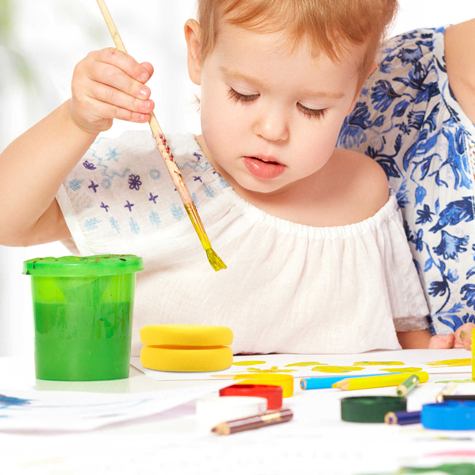 2-teiliges Malset mit runden S – Art Craft Class Bewertung und Preis