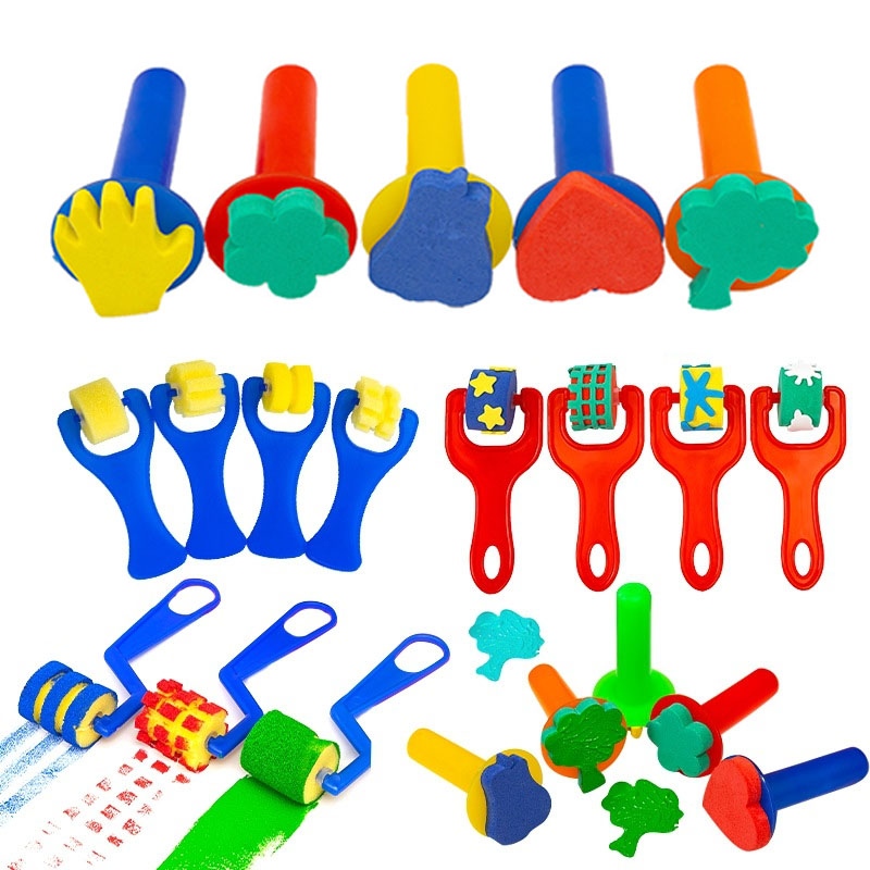 Kinder Kleinkind Schwamm Stemp – Art Craft For Toddlers Bewertung und Preis