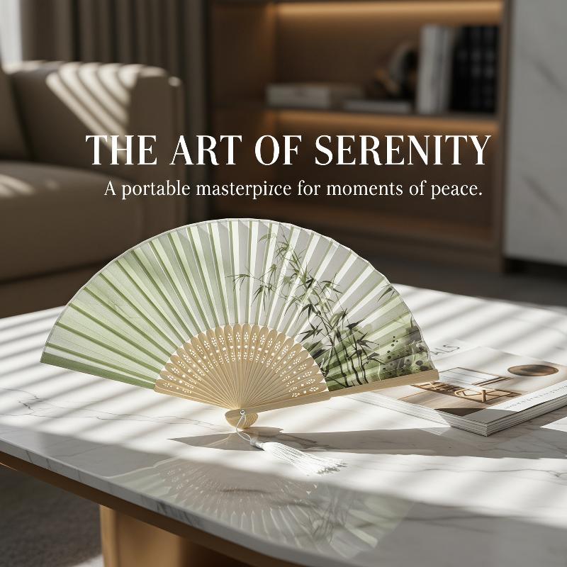 1 Stück Chinesischer Faltfäche – Art And Craft Photos Bewertung und Preis