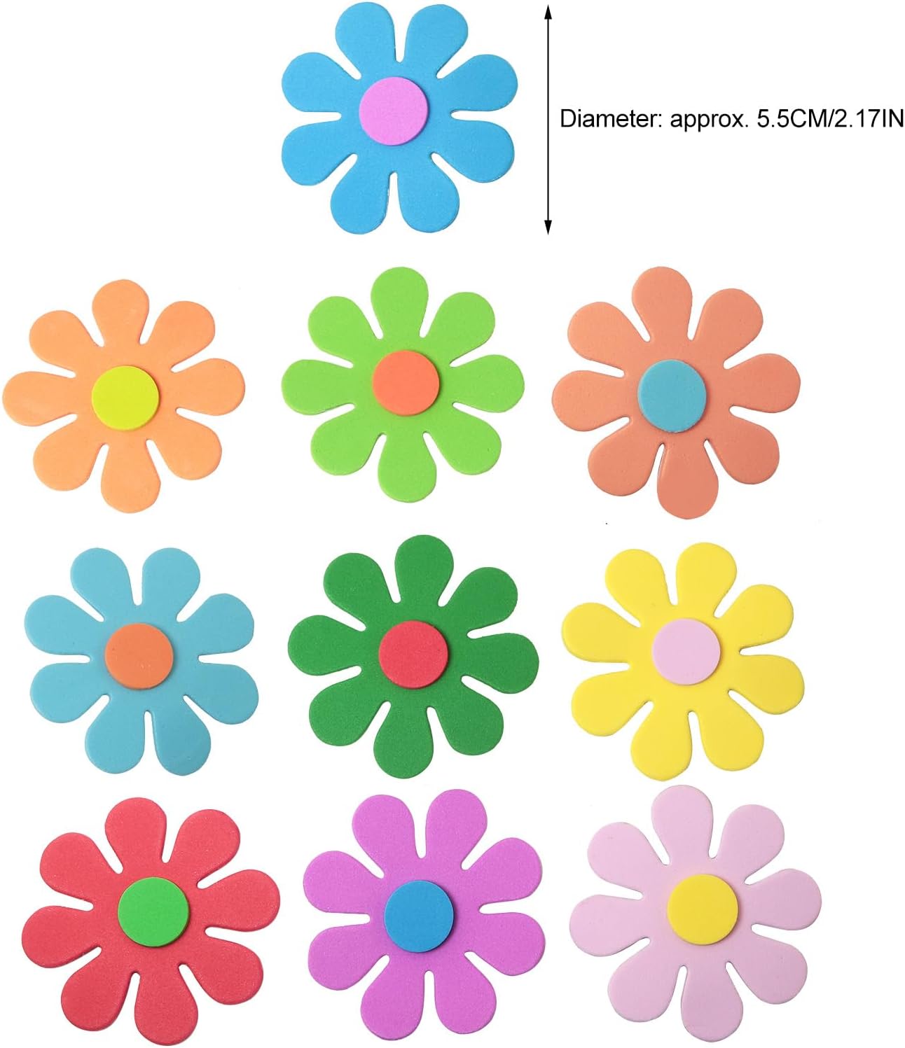 3D-Blumen-Schaumstoffaufkleber – Art Craft With Cardboard Bewertung und Preis