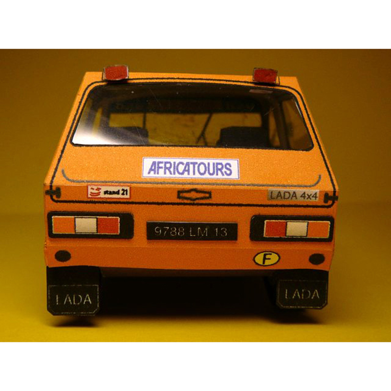 LADA NIVA 1985 1:32 Dakar Rall – Art Craft With Cardboard Bewertung und Preis