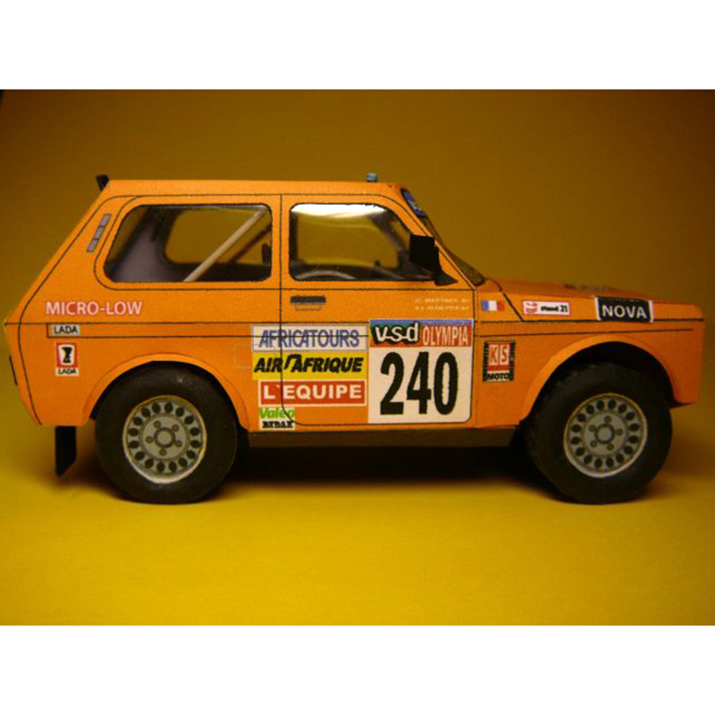 LADA NIVA 1985 1:32 Dakar Rall – Art Craft With Cardboard Bewertung und Preis