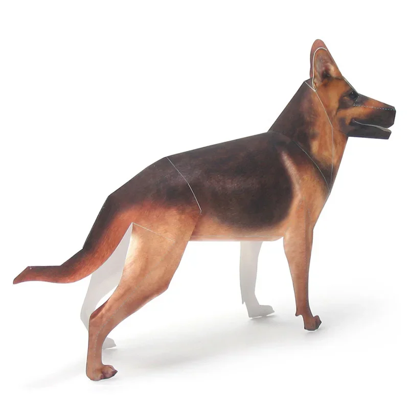 Deutscher Schäferhund Origami  – Art Craft With Cardboard Bewertung und Preis