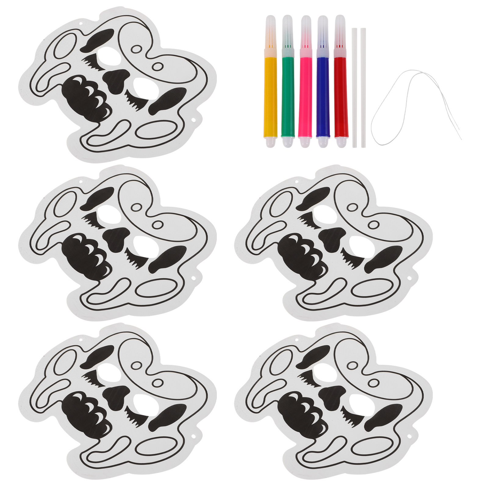 1 Set DIY Graffiti-Ballonmaske – Art Craft Class Bewertung und Preis