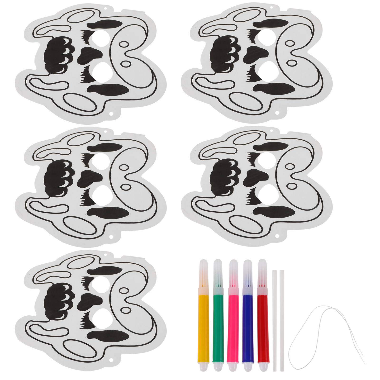 1 Set DIY Graffiti-Ballonmaske – Art Craft Class Bewertung und Preis