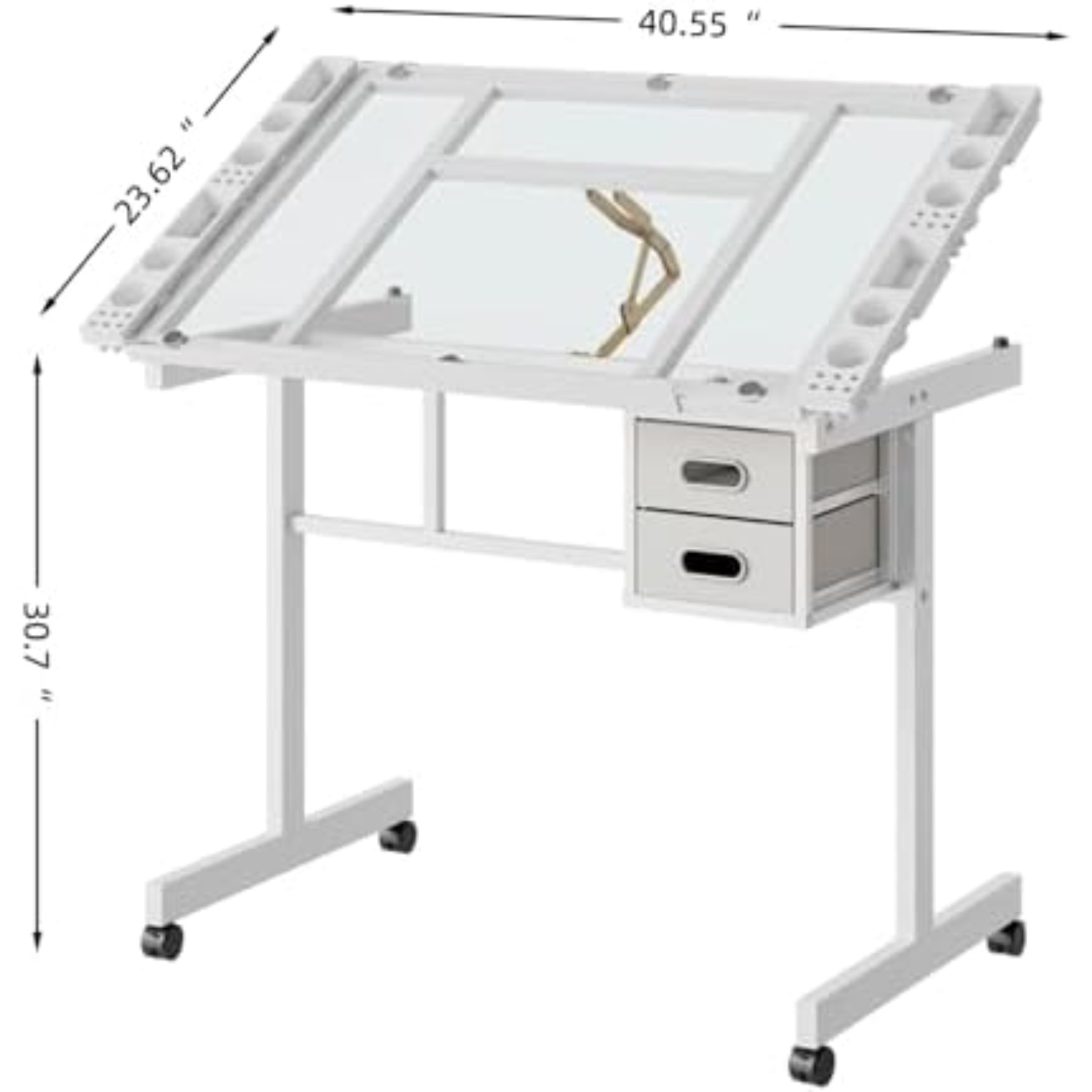 Rollbarer Zeichentisch, Mal- u – Art Craft & Architecture Bewertung und Preis