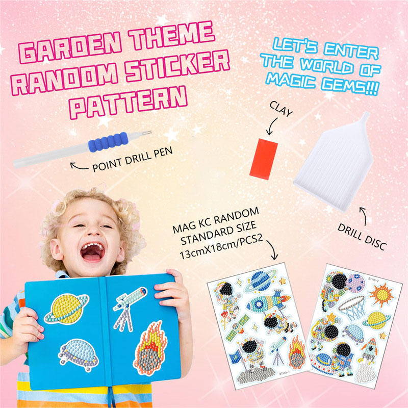 Space Diamond Art Kit für Kind – Art And Craft Rocket Bewertung und Preis
