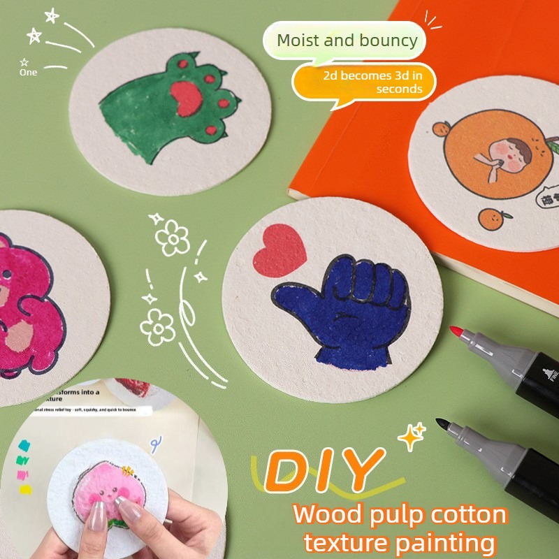 3D Schaumstoff-Textur Malpapie – Art Craft Halloween Preschool Bewertung und Preis