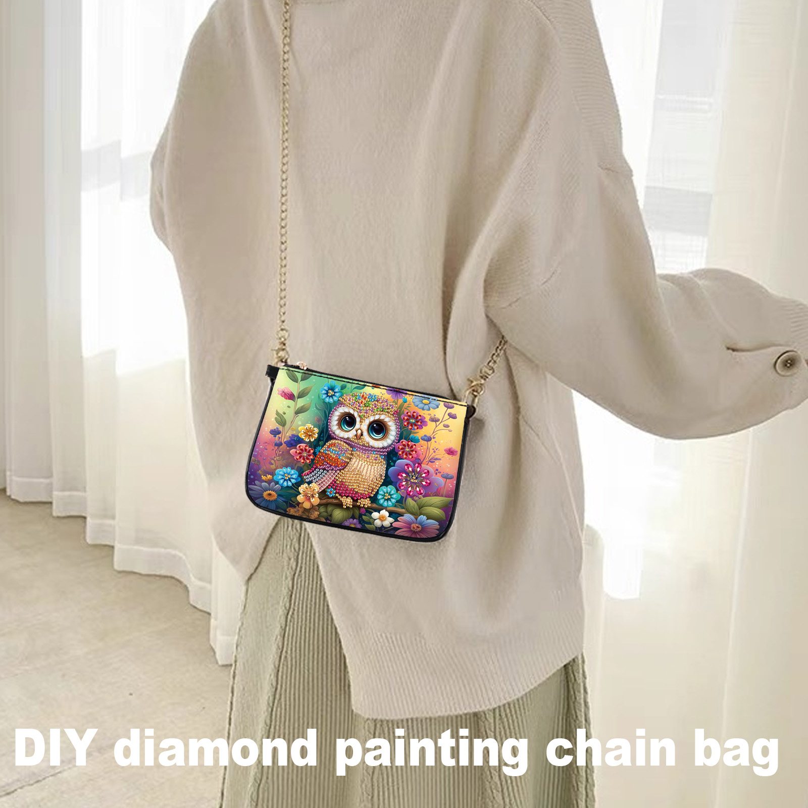 Bunte Eulen-Diamant-Kunst-Malt – Art Craft For Adults Bewertung und Preis