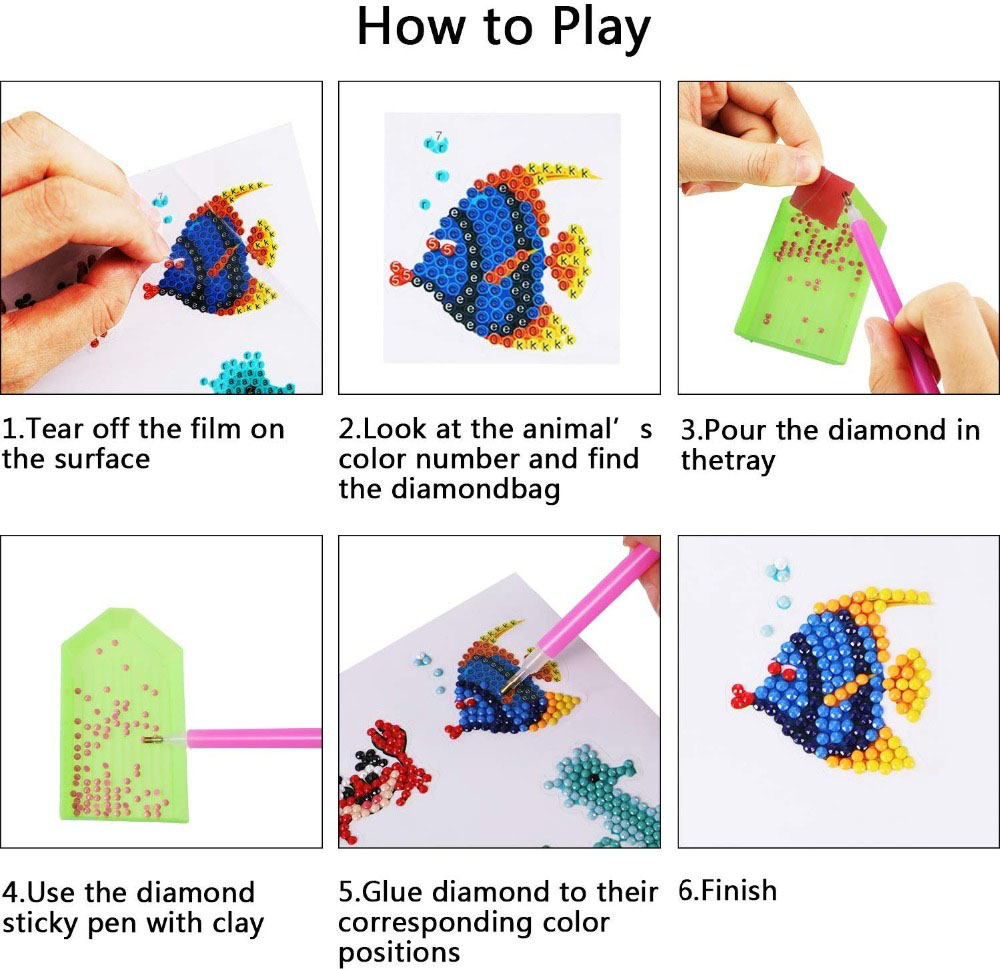 Einfache Diamant malerei Aufkl – Art Craft For Toddlers Bewertung und Preis