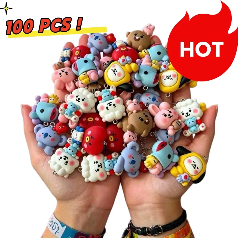 7 Stück BT21 Harz-Cartoon-Anhä – Art Craft Market Bewertung und Preis