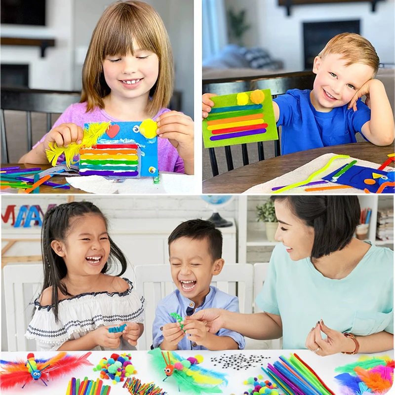 1000 stücke Kinder Handwerk Ku – Art Craft For Toddlers Bewertung und Preis