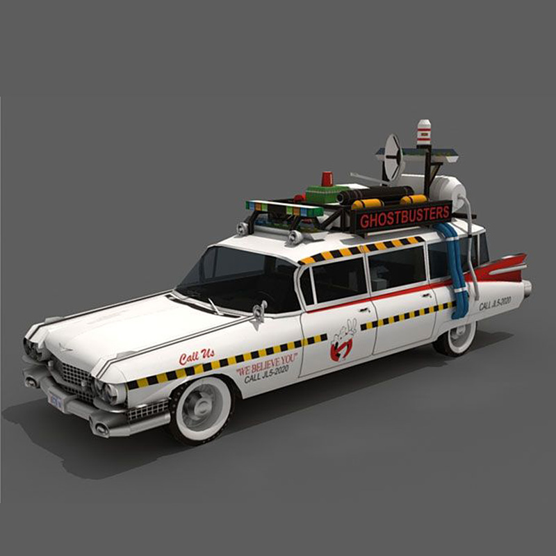 Ghostbusters Auto Ecto-1A 1:20 – Art Craft With Cardboard Bewertung und Preis