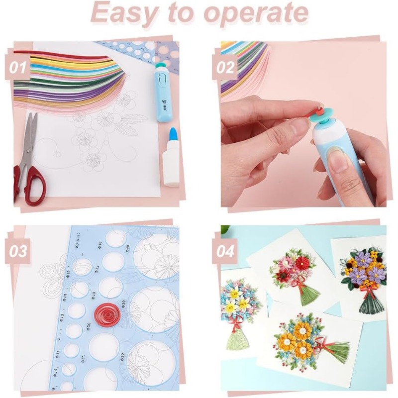 1 Satz 12 Stück Quilling Papie – Quilling Paper Strips Bewertung und Preis