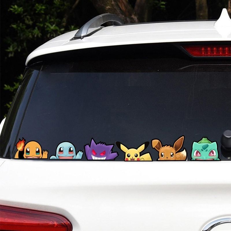 Pokémon Selbstklebender Autoau – Art Craft Market Bewertung und Preis