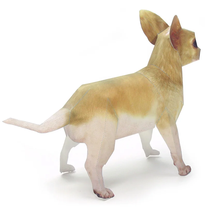 Chihuahua Hund Origami Kunst H – Art Craft With Cardboard Bewertung und Preis