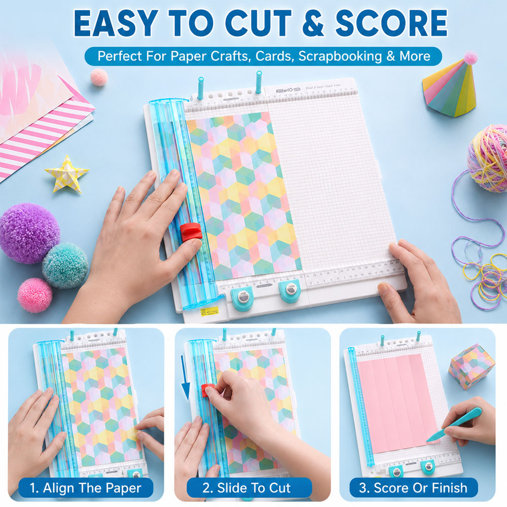 7-in-1 Papierschneider & Rille – Art Craft With Cardboard Bewertung und Preis