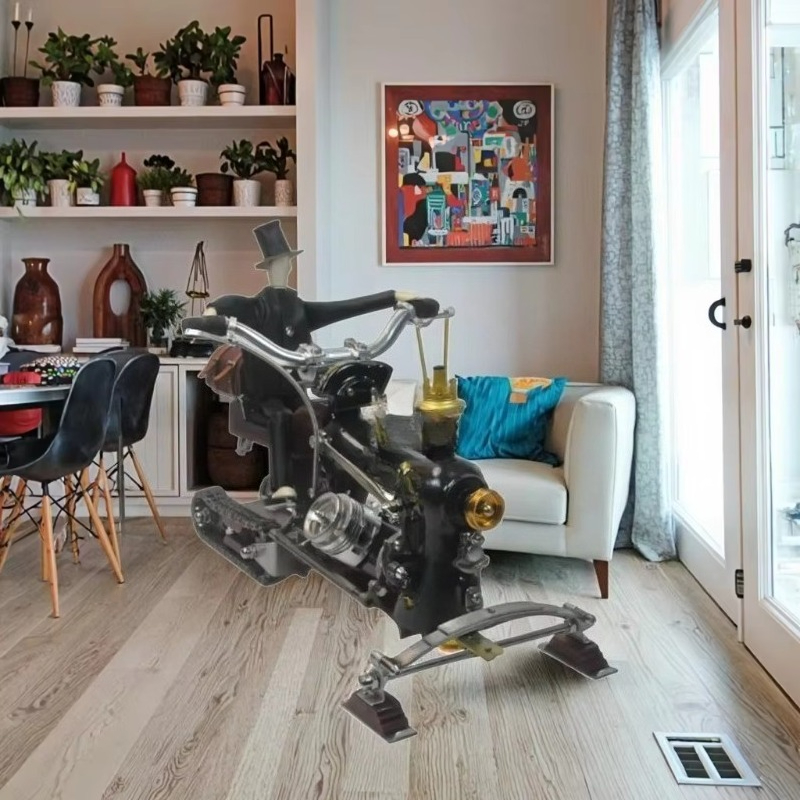 Schneemobilmodell: Ein sorgfäl – Art Craft & Architecture Bewertung und Preis