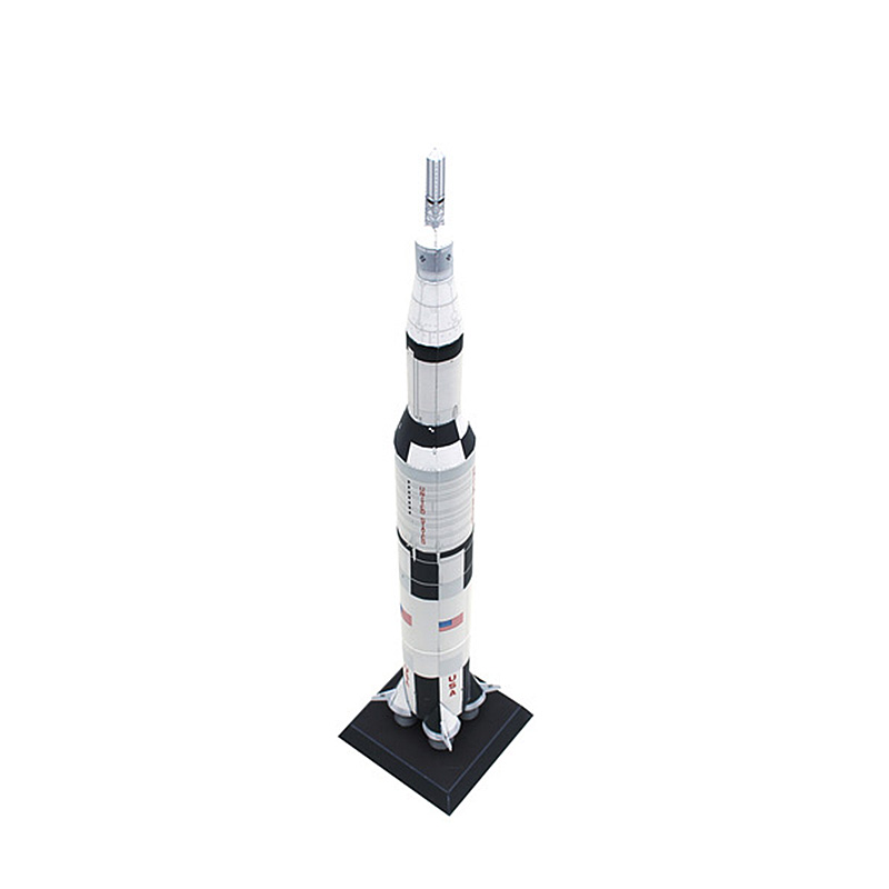 Amerika Saturn V Rakete Raum F – Art And Craft Rocket Bewertung und Preis