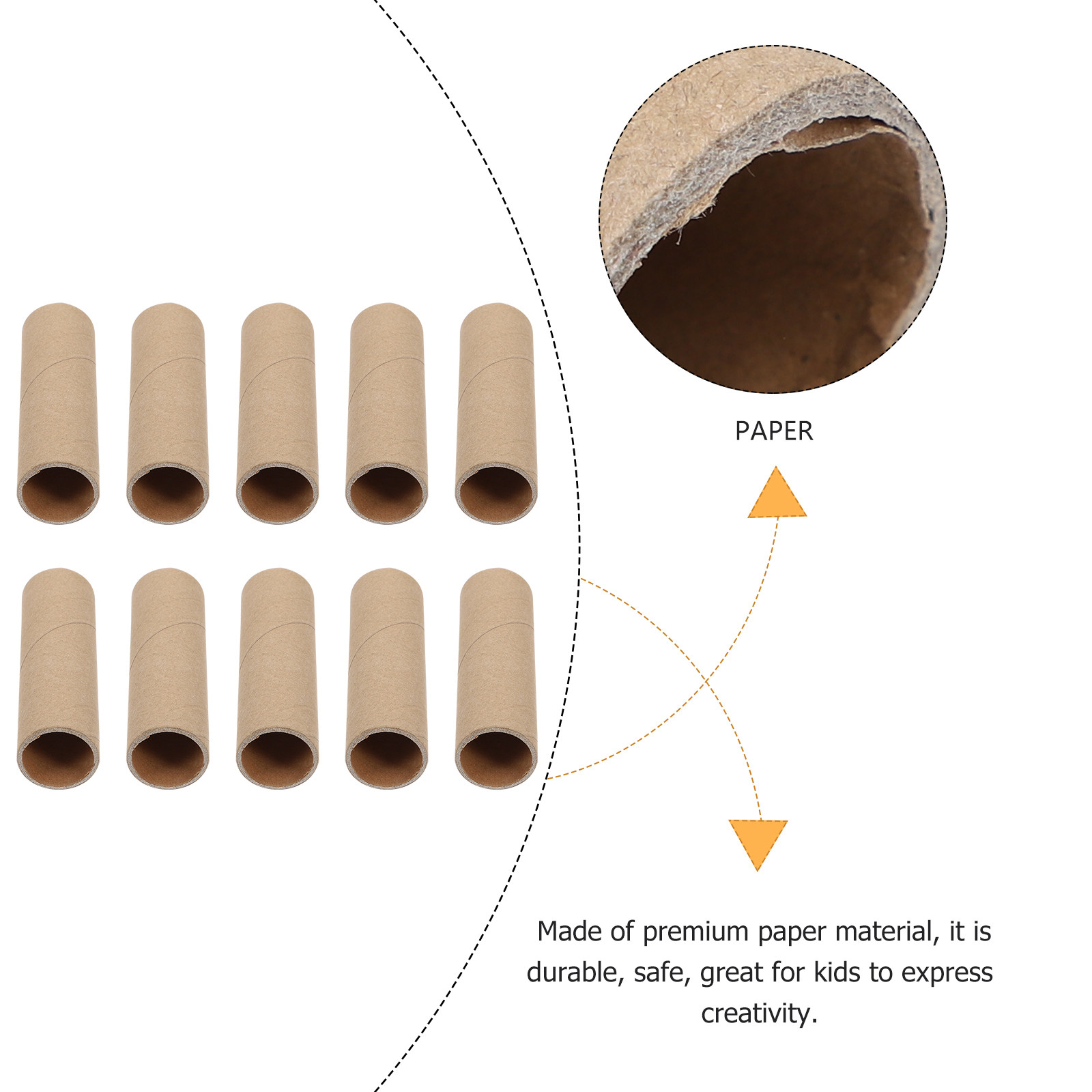15 Stück Kraftpapier-Röhren, R – Art Craft With Cardboard Bewertung und Preis