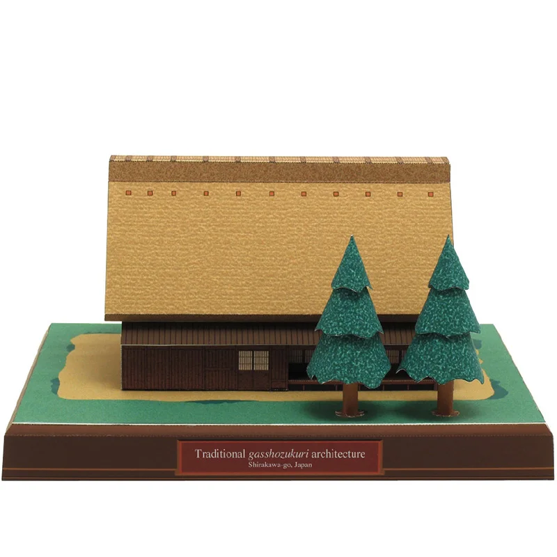 Japan Cottage Gasshozukuri Min – Art Craft With Cardboard Bewertung und Preis